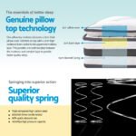 Giselle Bedding 21cm Mattress Pillow Top King Single - Image 7