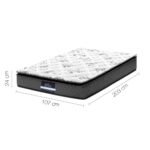 Giselle Bedding 24cm Mattress Pillow Top King Single - Image 3