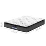 Giselle Bedding 24cm Mattress Pillow Top Queen - Image 3