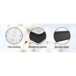 Giselle Bedding 34cm Mattress Euro Top King - Image 6