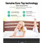 Giselle Bedding 34cm Mattress Euro Top Queen - Image 4