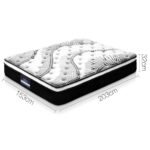 Giselle Bedding 32cm Mattress Euro Top Queen - Image 3