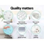 Giselle Bedding 34cm Mattress Cool Gel Memory Foam 7 Zone King - Image 7