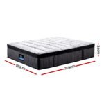 Giselle Bedding 34cm Mattress 9 Zone Latex Foam King - Image 3