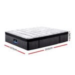 Giselle Bedding 34cm Mattress 9 Zone Latex Foam King Single - Image 3