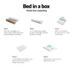 Giselle Bedding 13cm Mattress Tight Top Queen - Image 7