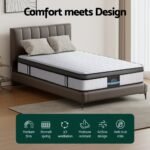 Giselle Mattress Cool Gel Foam 25cm King Single - Image 5