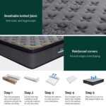 Bed Mattress Giselle 34cm King - Image 7