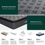 Bed Mattress Giselle 34cm Single - Image 7