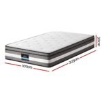 Giselle Bedding 30cm Mattress Gel Foam Pocket Spring King Single - Image 3