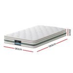 20cm Giselle Mattress Single Green Tea Mattresses - Image 3