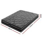 Giselle Bedding 22cm Mattress Medium Firm King - Image 3