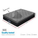 Giselle Bedding 34cm Mattress Bamboo Cover Queen - Image 2