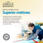 Giselle Bedding 34cm Mattress Bamboo Cover Queen - Image 4
