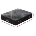 35cm Giselle Mattress Double Bed Bamboo Pocket Firm Foam - Image 3
