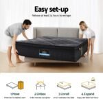 35cm Giselle Mattress Double Bed Bamboo Pocket Firm Foam - Image 7