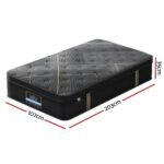 35cm Giselle Mattress King Single Bed Bamboo Pocket Firm Foam - Image 3