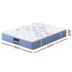 25cm Giselle Mattress King Bed Pocket Spring Mattresses - Image 3