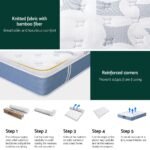 25cm Giselle Mattress Queen Bed Pocket Spring Mattresses - Image 7