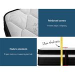 Giselle Bedding 28cm Mattress Super Firm King - Image 7