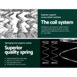 Giselle Bedding 18cm Mattress Pillow Top King Single - Image 6