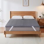Giselle 8cm Memory Foam Mattress Topper Gel Dual Layer Foam Bamboo Double - Image 7