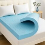 Giselle 12cm Memory Foam Mattress Topper Ventilated Cool Gel Bamboo Cover King - Image 7