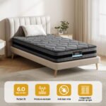 Giselle Bedding 22cm Mattress Medium Firm Single - Image 4