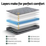 Giselle Bedding 22cm Mattress Medium Firm Single - Image 5