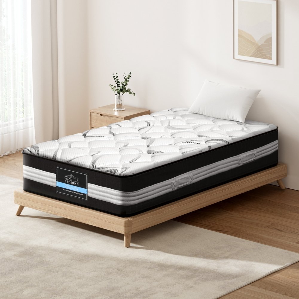 MATTRESS-TT30-SINGLE-202512041516-00.jpg Giselle Bedding 30cm Mattress Medium Firm Single - Image 1