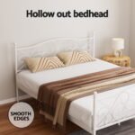 Artiss Bed Frame Queen Size Metal Bed Frame GROA - Image 4