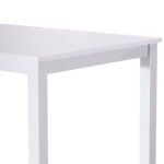 Artiss Computer Desk Home Office Study Table White 120CM - Image 4