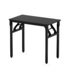 Artiss Computer Desk Foldable Balck 80CM - Image 7