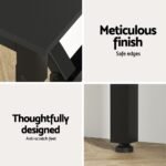 Artiss Computer Desk Foldable Balck 80CM - Image 6