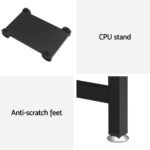 Artiss Computer Desk L-Shape CPU Stand Black 147CM - Image 6