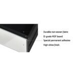 Artiss Set of 2 Bedside Table 3 Drawers Mirrored Glass - PRESIA Silver - Image 7