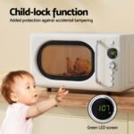 Devanti 20L Microwave Oven 700W Cream - Image 6