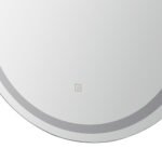 Embellir LED Wall Mirror With Light 50X75CM Bathroom Decor Oval Mirrors Vanity - Image 3