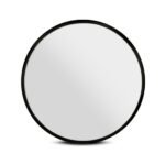 Embellir 2 Wall Mirror Makeup 60cm Home Decor Framed Mirrors Bathroom Round Black - Image 3