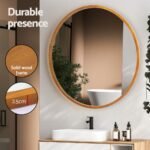 Embellir Wall Mirror Wooden Makeup 80cm - Image 6