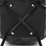 Artiss Dining Chairs Set of 4 Velvet Horizontal Slope Grey - Image 6