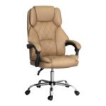 Artiss Executive Office Chair Leather Recliner Espresso - Image 7