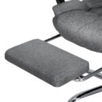 Artiss Executive Office Chair Footrest Grey - Image 3