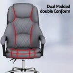 Artiss Executive Office Chair Recliner Grey - Image 5