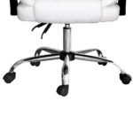 Artiss Executive Office Chair Leather Recliner White - Image 3