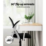 Artiss Mesh Office Chair Mid Back Black - Image 5