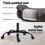 Artiss Executive Office Chair Mid Back Brwon - Image 6