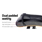 Artiss Executive Office Chair Leather Tilt Black - Image 6