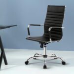 Artiss Office Chair Conference Chairs PU Leather High Back Black - Image 8