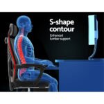 Artiss Mesh Office Chair Recliner Black - Image 4